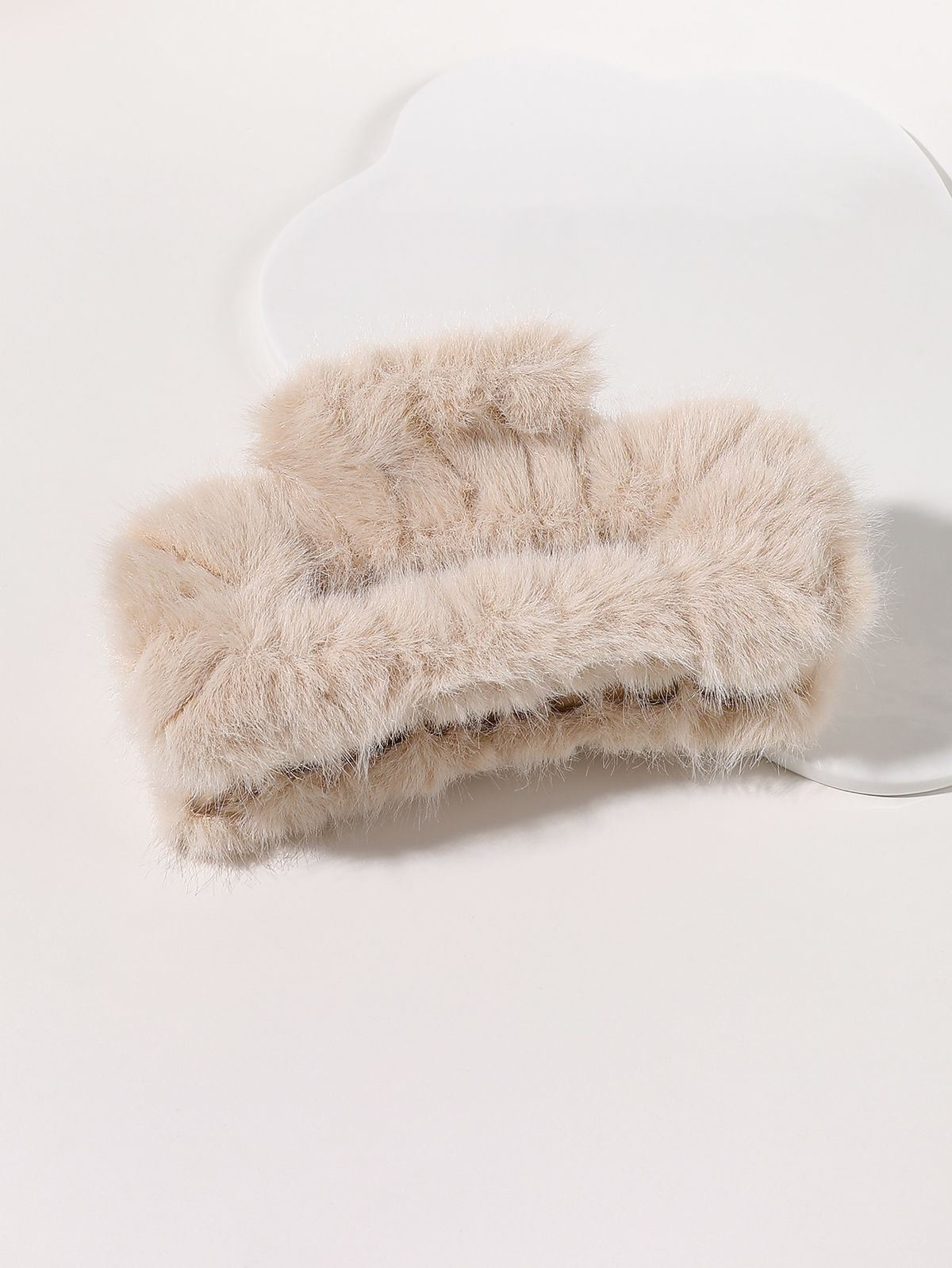 Fur Hair Clutcher | Brown